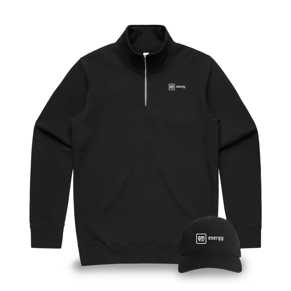 Bundle - GM Energy Men's Classic Half-Zip & Hat