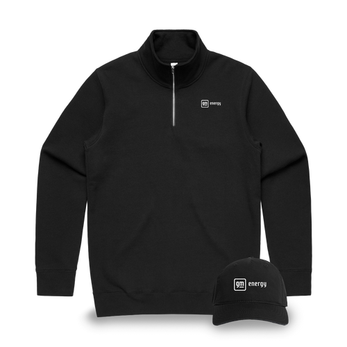Bundle - GM Energy Men's Classic Half-Zip & Hat